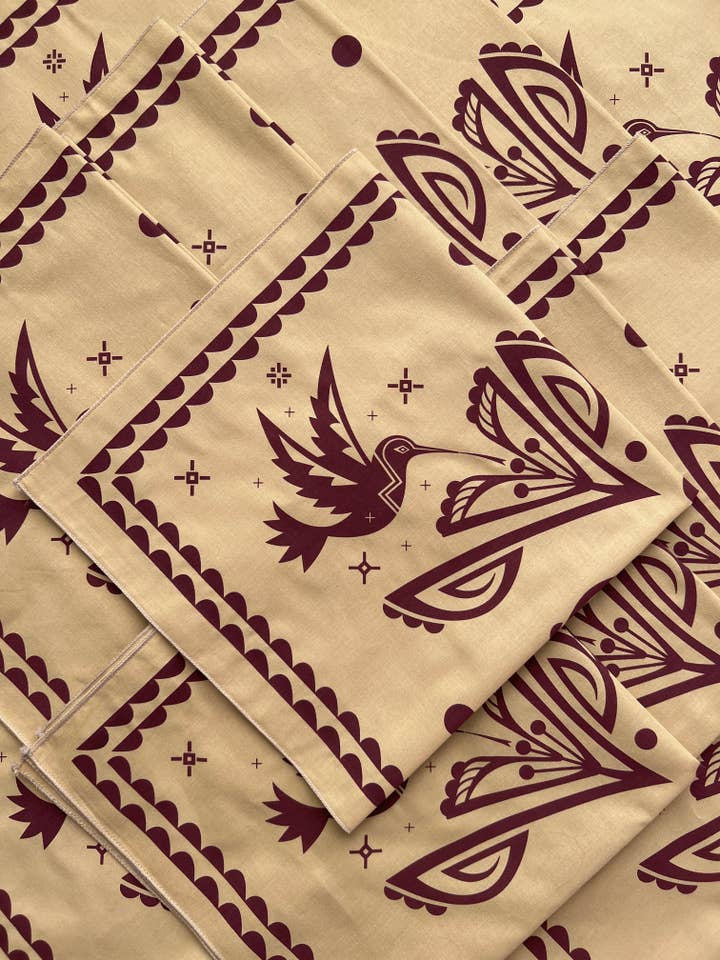 Hummingbird Bandanas for wholesale by Cōllette