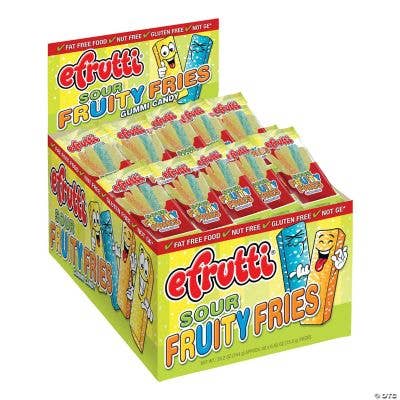 Fun Express - Vendita all'ingrosso Caramelle gommose - EFRUTTI PATATINE ACIDE ALLA FRUTTA