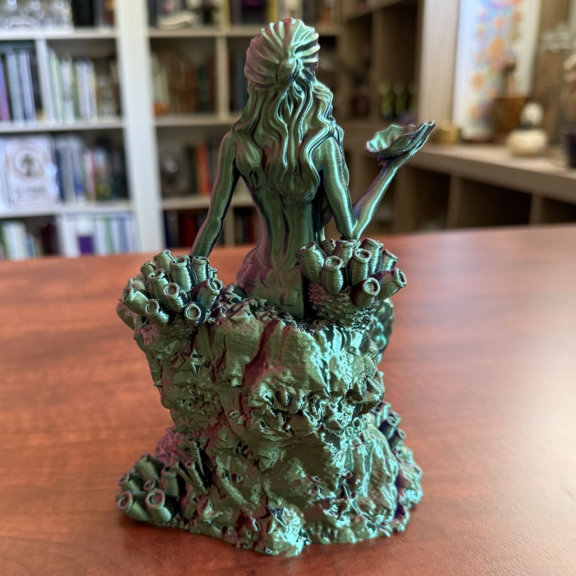 American Carver LLC - Vente Dé - Tour de Dés Sirène | JdR, D&D, Pathfinder, CdC4