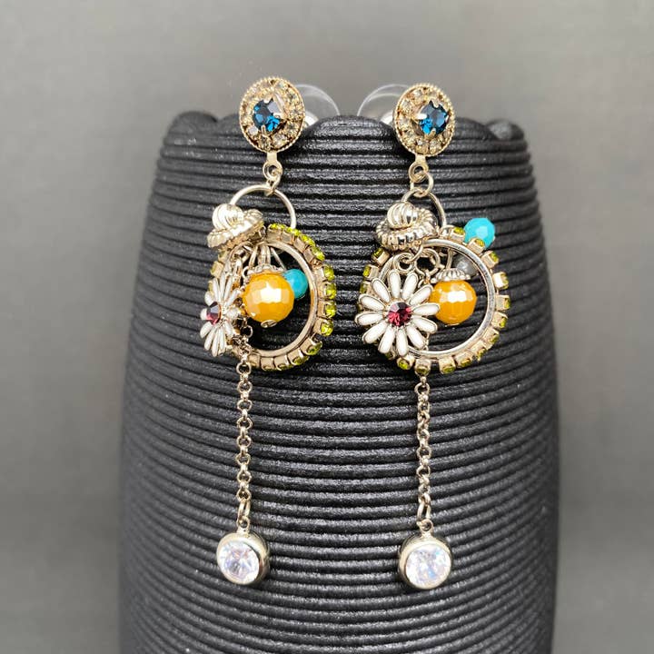 Post Earrings MIO67912 for wholesale by Mio Queena