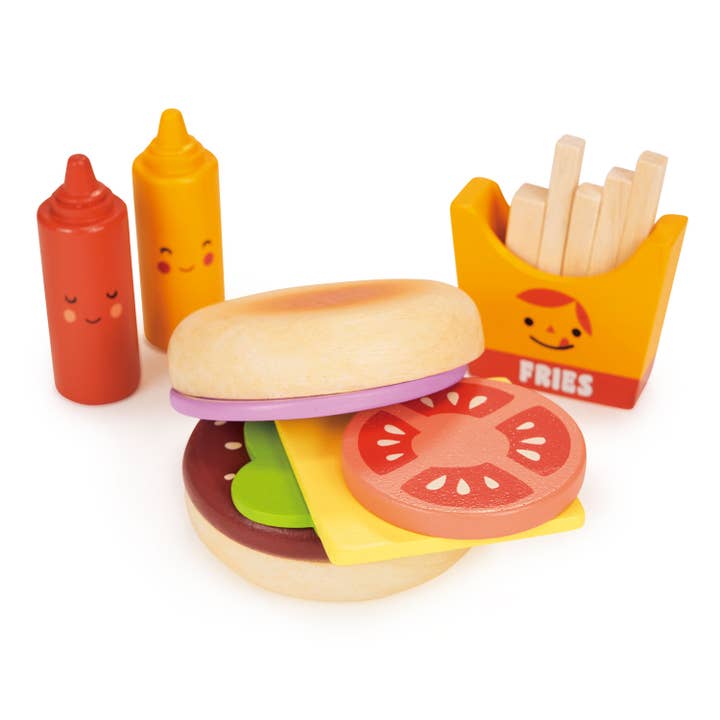 Mentari Take-out Burger Set for wholesale by ThreadBear Design UK/EU