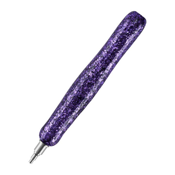Twist-On Dual-Threaded Premium Drill Pen – Sparkling Grape Glam for wholesale by Diamond Art Club