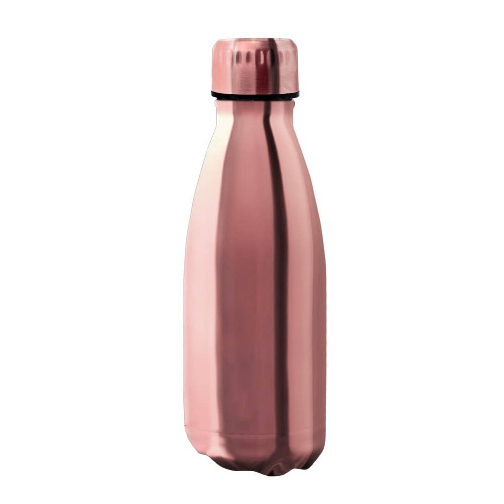 Vin Bouquet (Find It Import & Export Sl) - Wholesale Water Bottle - Double Walled Stainless Steel Thermos Bottle Rose Gold 350 ml0
