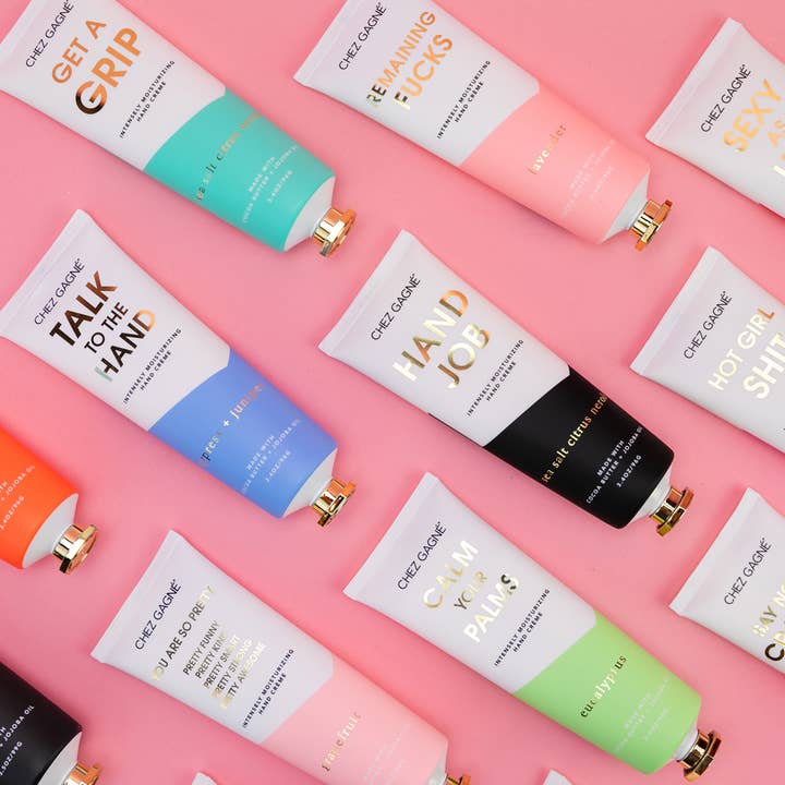 Chez Gagné - Wholesale Hand Cream/Lotion - Anti-Granny Hands - Orange Vanilla - Clean + Vegan Hand Crème - 3.4oz10