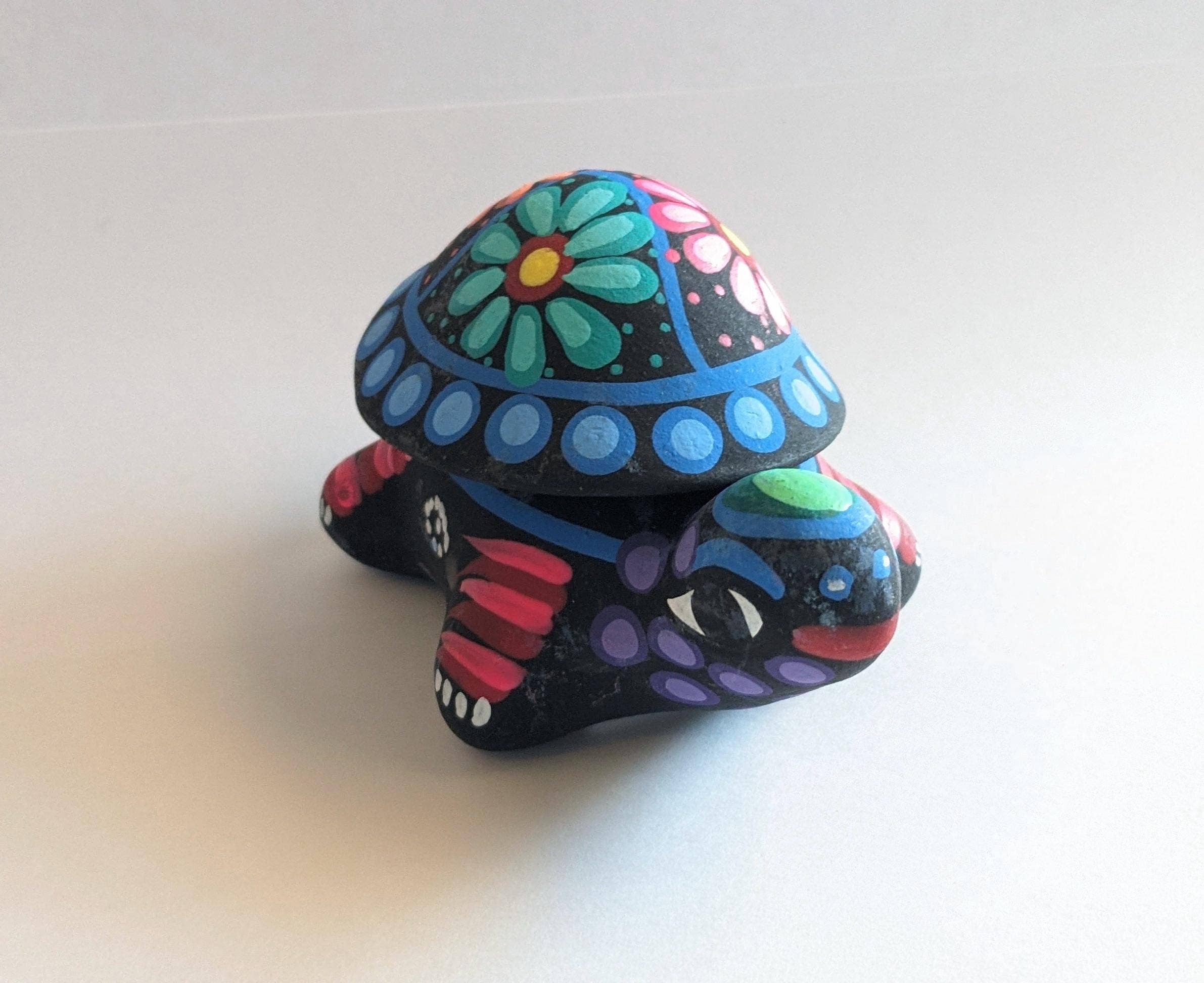 Camino TX - Wholesale Decorative Box - Mini Clay Turtle Box0