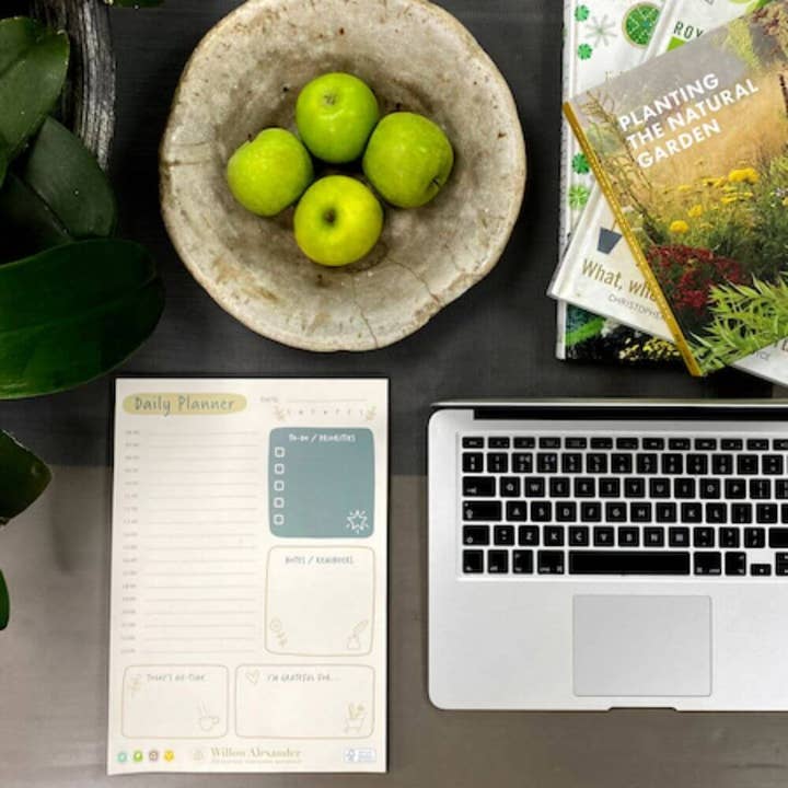 Willow Alexander Daily Planner - Retrato por atacado de Willow Alexander