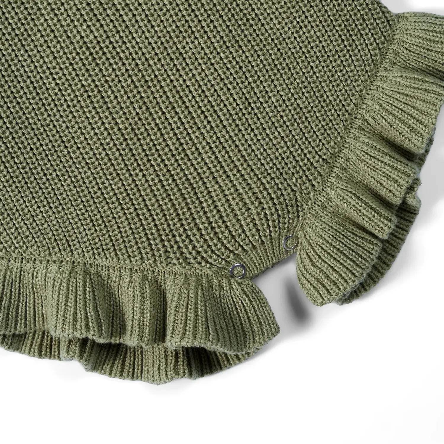 SwaddleAn - Wholesale Romper - Kids - 100% Cotton Ruffle Baby Girl Knit Romper 53