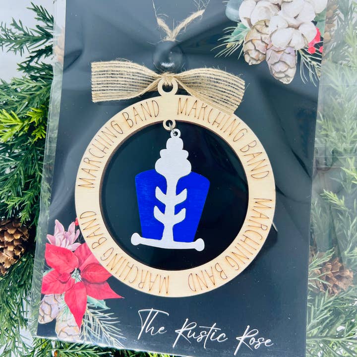 The Rustic Rose, LLC - Wholesale Ornament - Marching Band Ornament