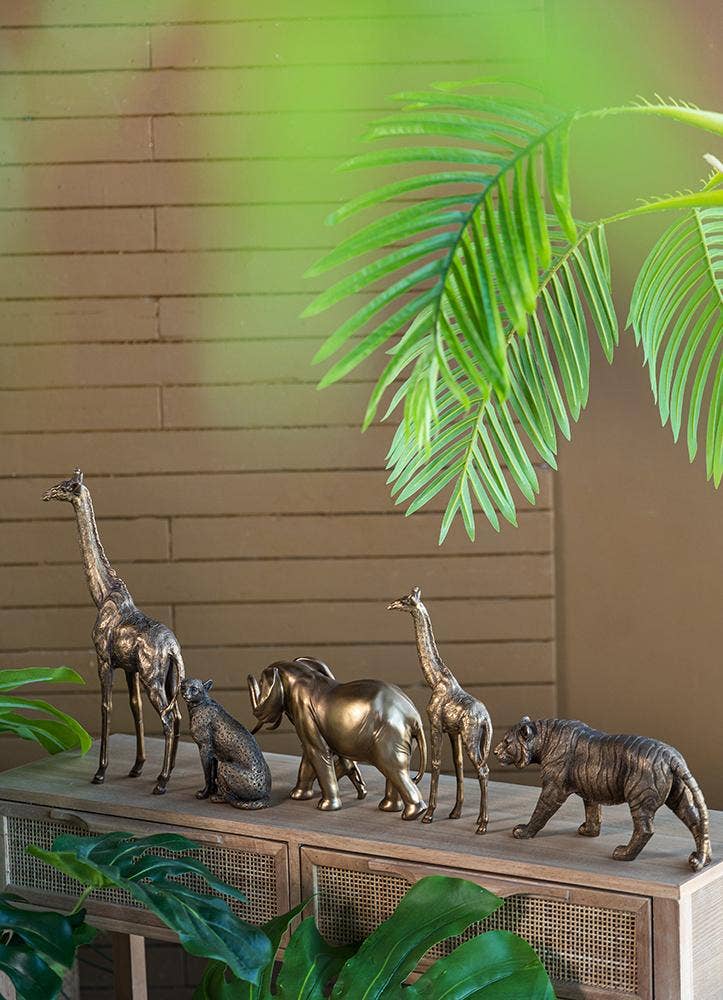 A&B Home Group Inc. - Wholesale Decoratief beeldje - Panter van koper, 15 cm21