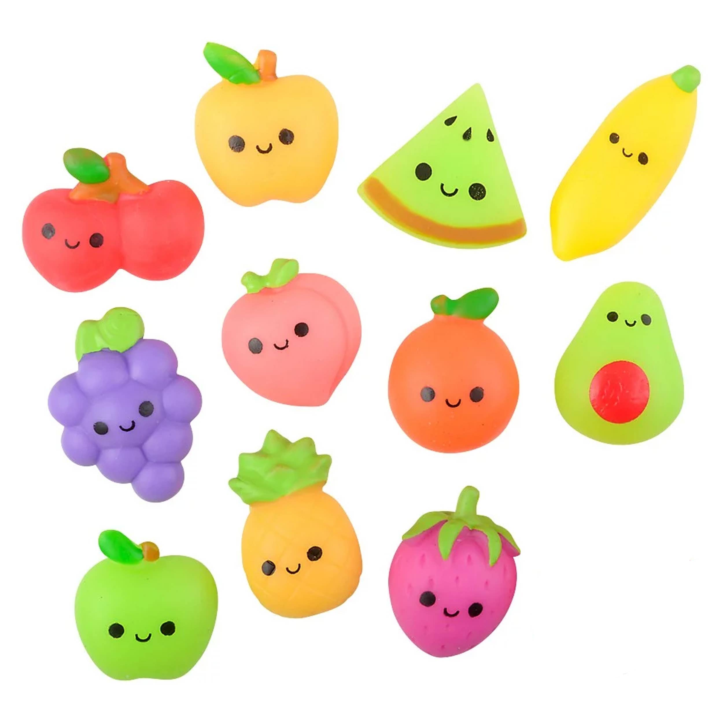 JSBlueRidge Toys - Vendita all'ingrosso Giocattolo fidget - Bambini - Giocattoli Squishy Morbidi a Forma di Frutta per Bambini - Assortiti4