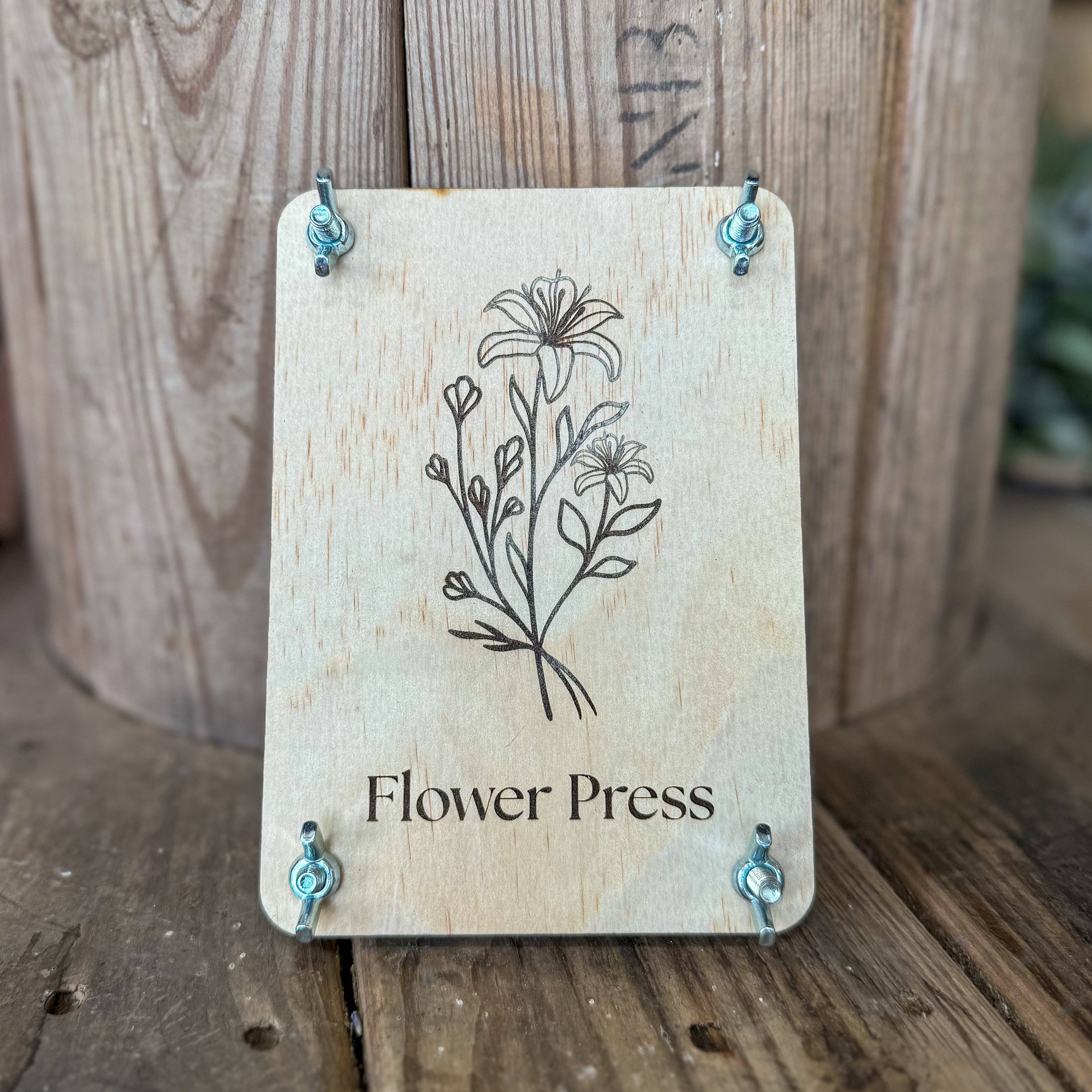Still Magnolia - Wholesale DIY Craft Kit - Flower Press2