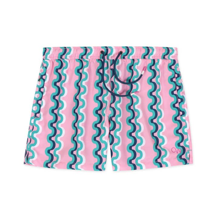 Coco Loco Stripe Swim Short for wholesale by Original Weekend