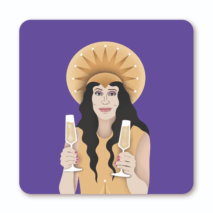 Cher Coaster for wholesale by Sunshine Llama