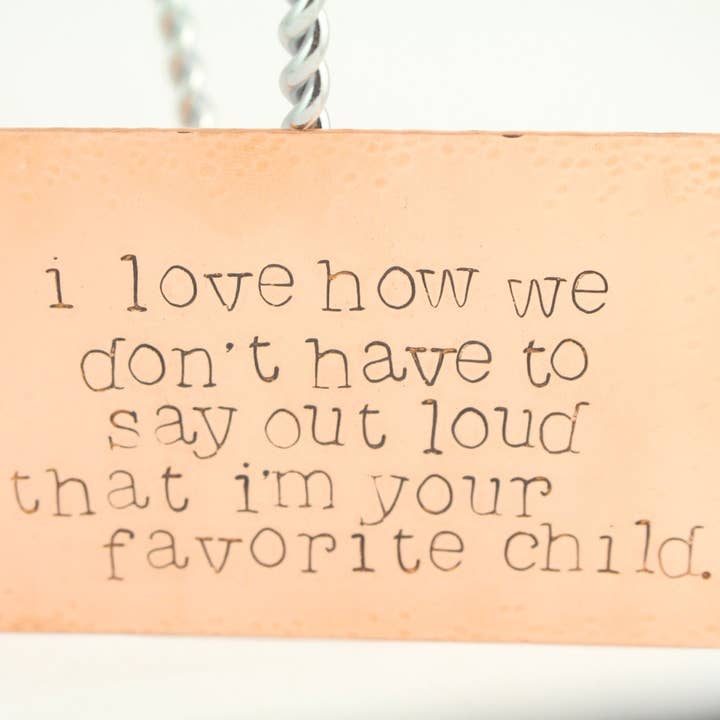 Personalized Copper Wallet Insert - Custom Gift for Dad for wholesale by The Silver Diva