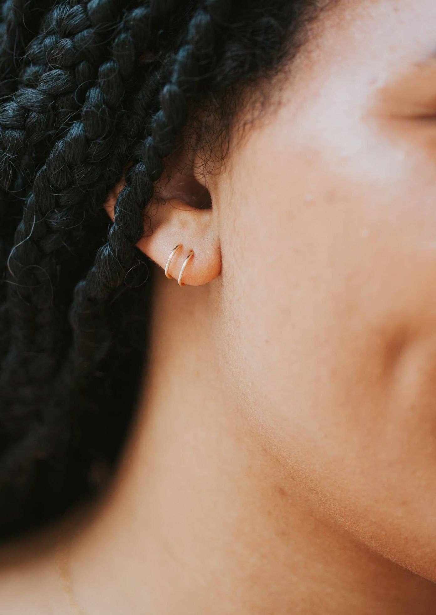 Hello Adorn – Engroshandel Hoops – Double Up indlæg | 14kt guldfyld+sterlingsølv3