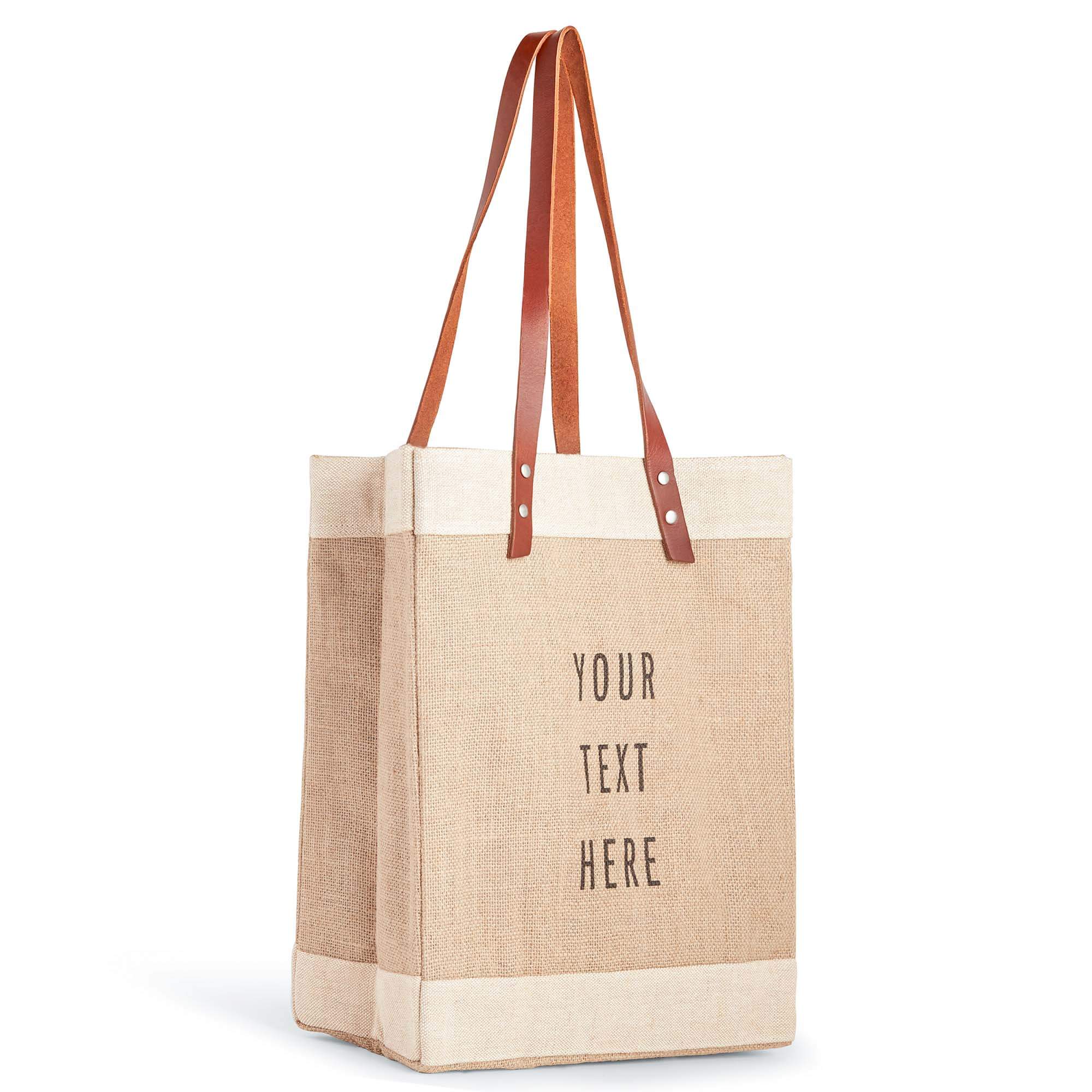 Apolis - Wholesale Tote Bag - Women's - Customize Market Tote in Natural (034NA)4