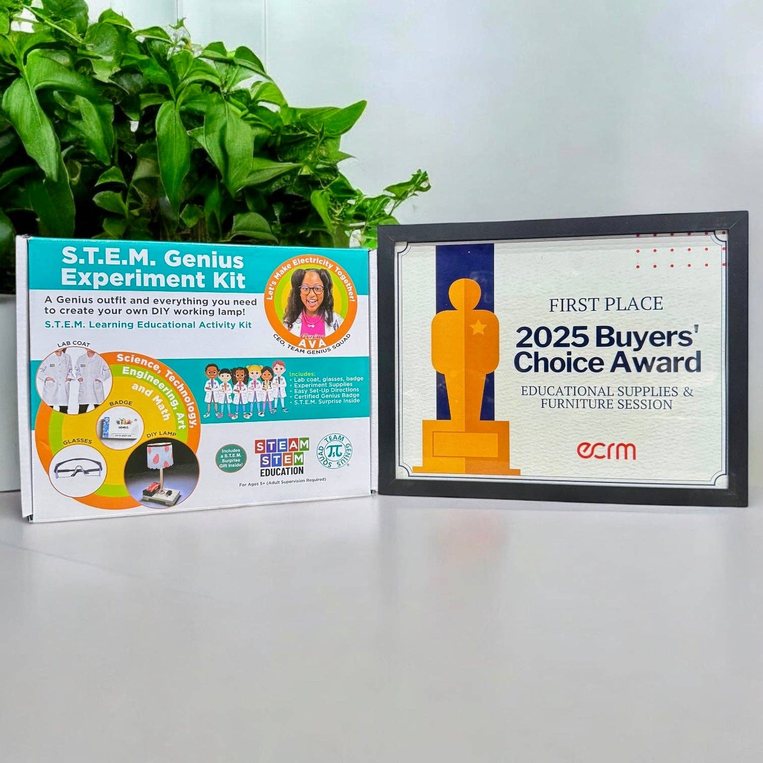 Team Genius Squad - Wholesale Toy Set - Kids - Genius STEM-STEAM Bundle – Lab Coat Wear and DIY Lamp Experiment!7