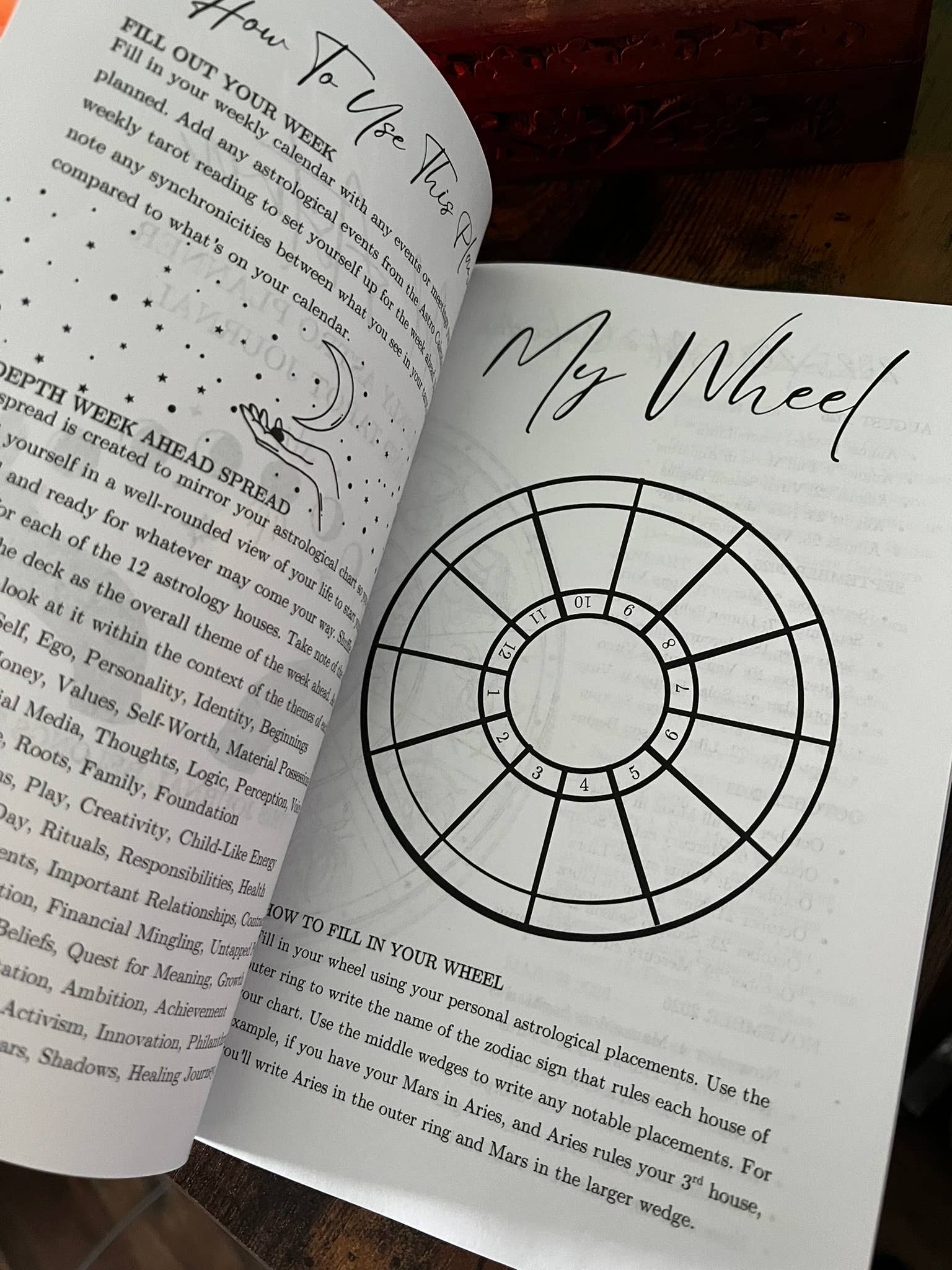 Leah Jones Marcus - Wholesale Planner - Ad Astra: Undated Weekly Astro Planner & Tarot Journal3