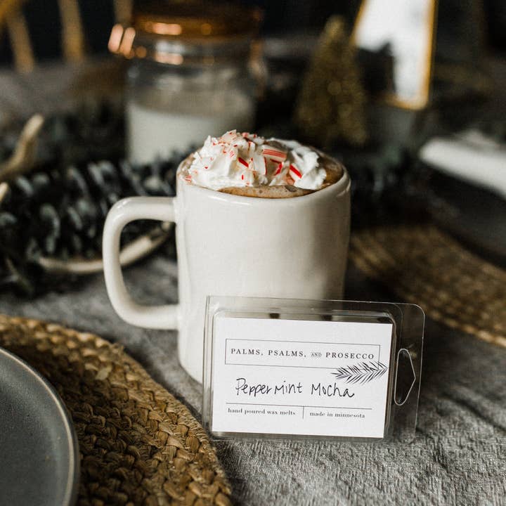 Palms, Psalms, & Prosecco - Wholesale Wax melt - Peppermint Mocha Wax Melts