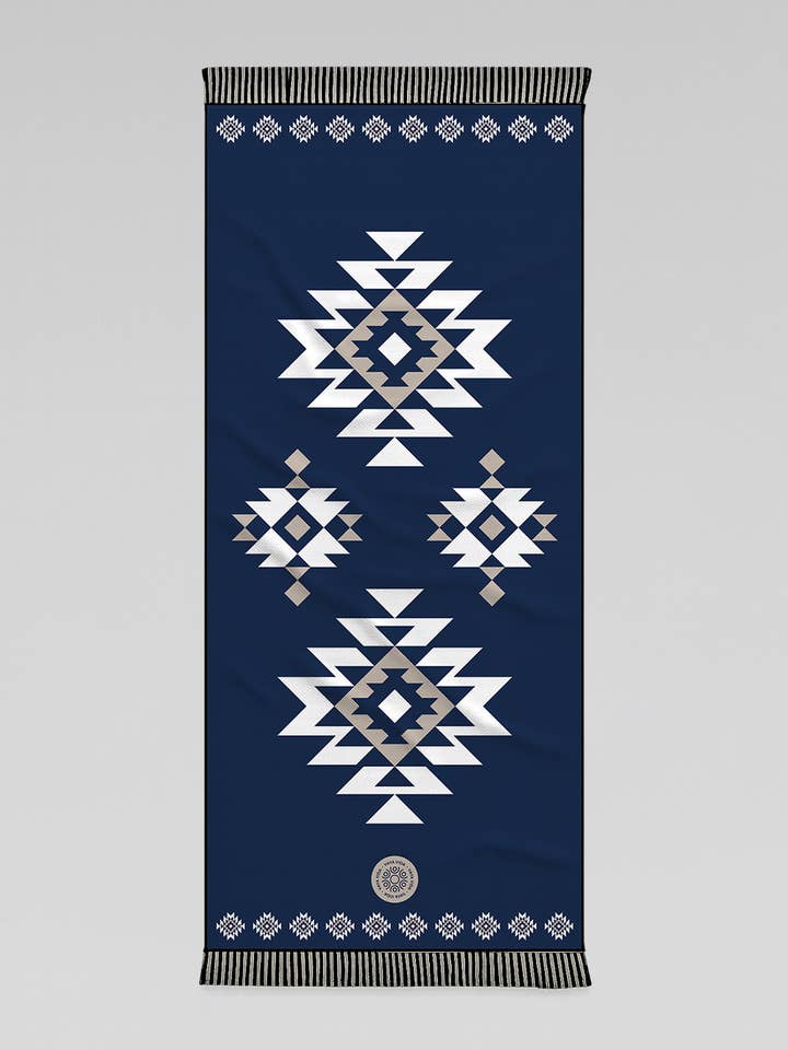 Beach Towel Greek Aztec for wholesale by Vaya Vida