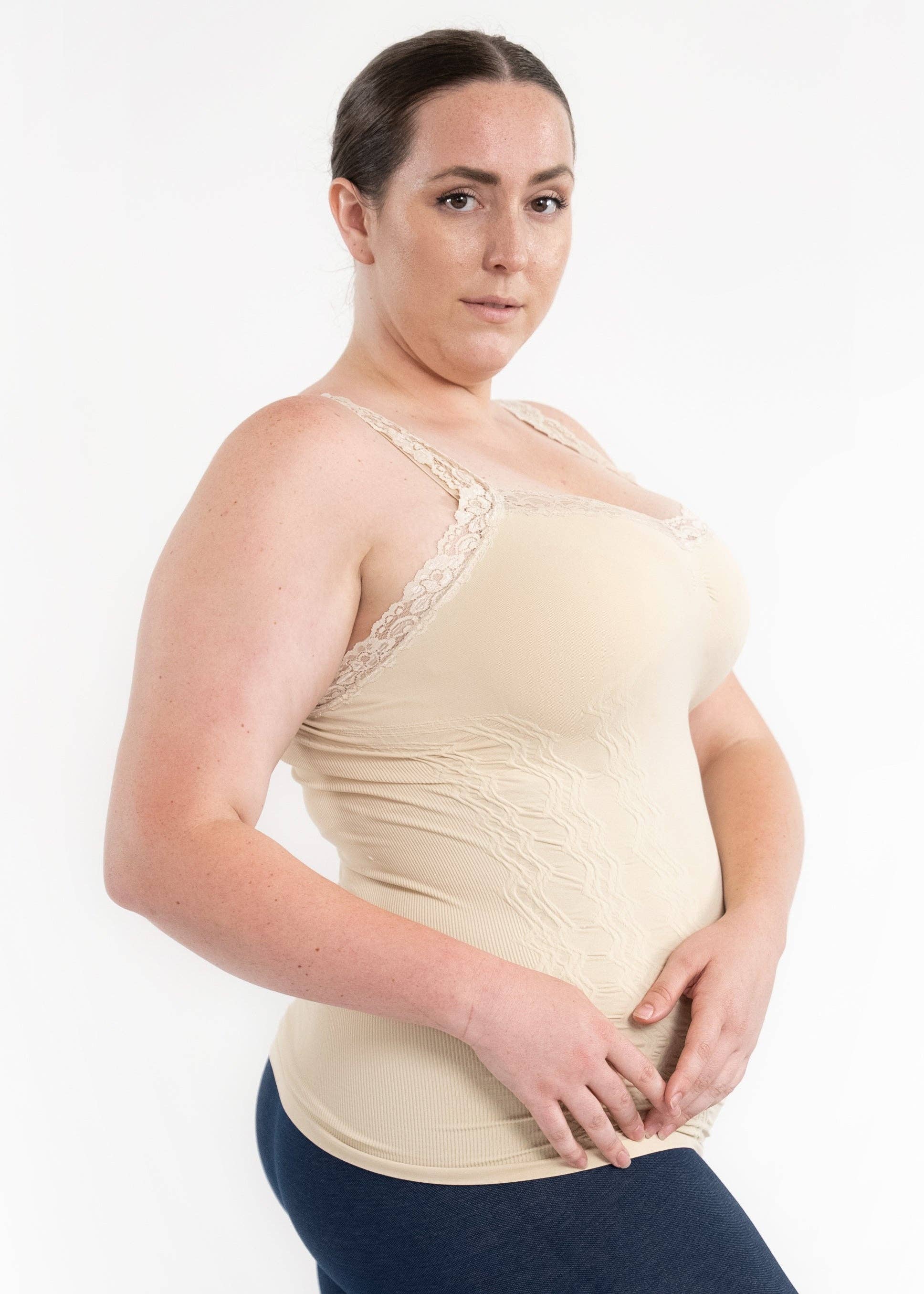 ELIETIAN – wholesale Camisole – Dam – Lace Cami - Curvy Fit20