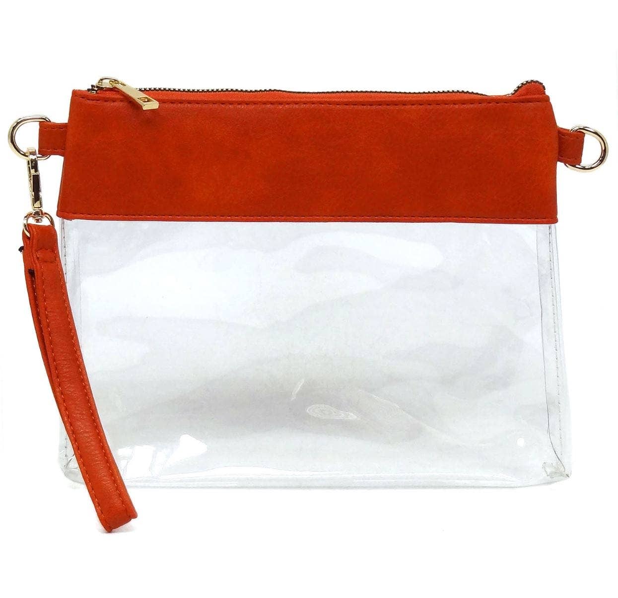 MiMi Wholesale - Wholesale Crossbody Bag - Women's - AD200T Game Day Clear Crossbody Bag/Clutch28