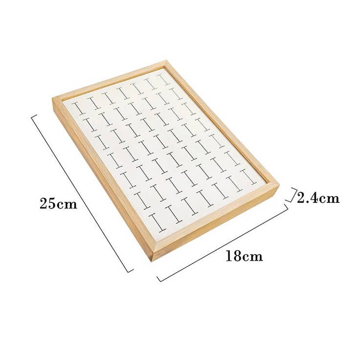 AMORINO SRL – wholesale Jewellery stand & display – 49-SLOT RING DISPLAY - YP24112A9481