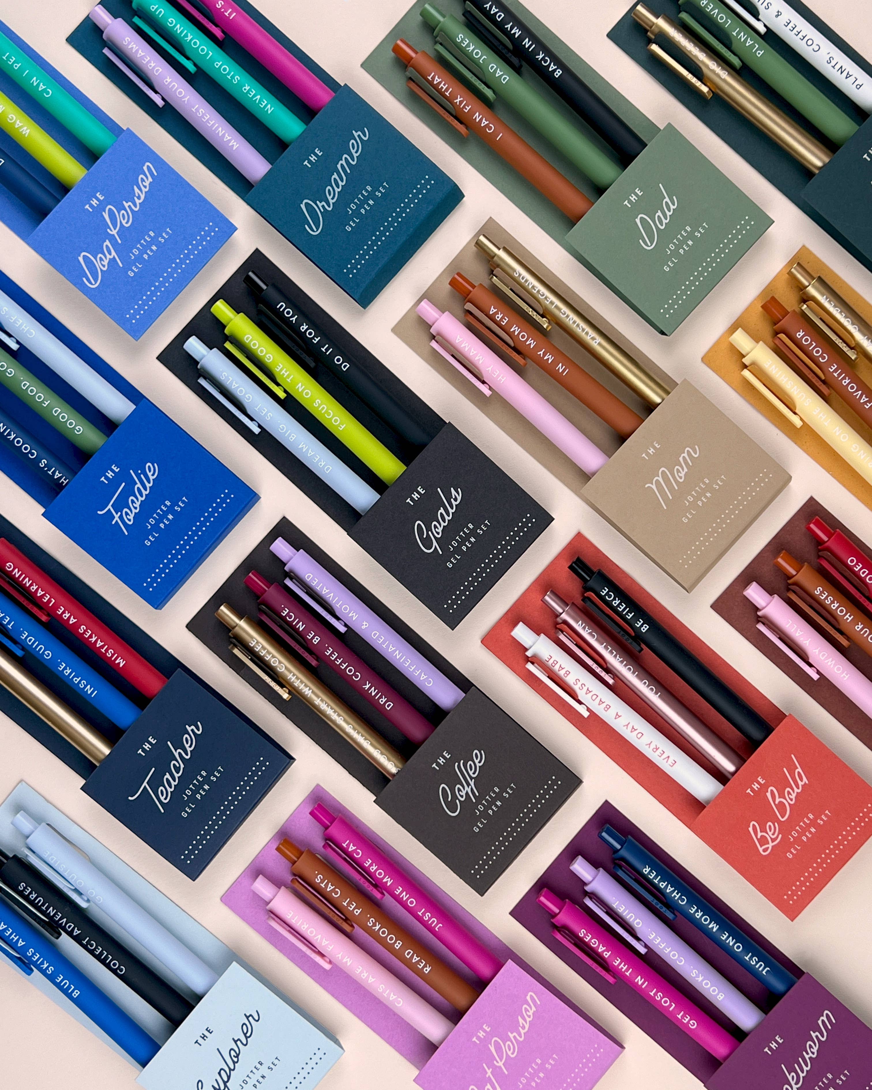 Ruff House Print Shop - Vente Stylos - Stylo gel Foodie Jotter : lot de 31