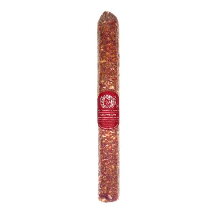 Italian Toscano Salami (40oz) – Food Service Size for wholesale by Angel's Salumi & Truffles