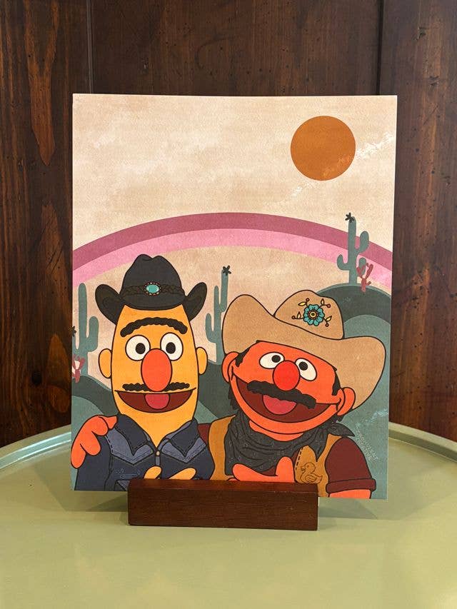 Vaqueros // Impresión 8x10 para venta al por mayor de Cromulent Creative