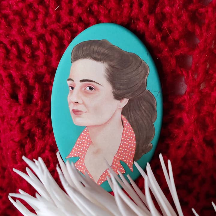 Broche Goliarda Sapienza pour la vente par ars in cute