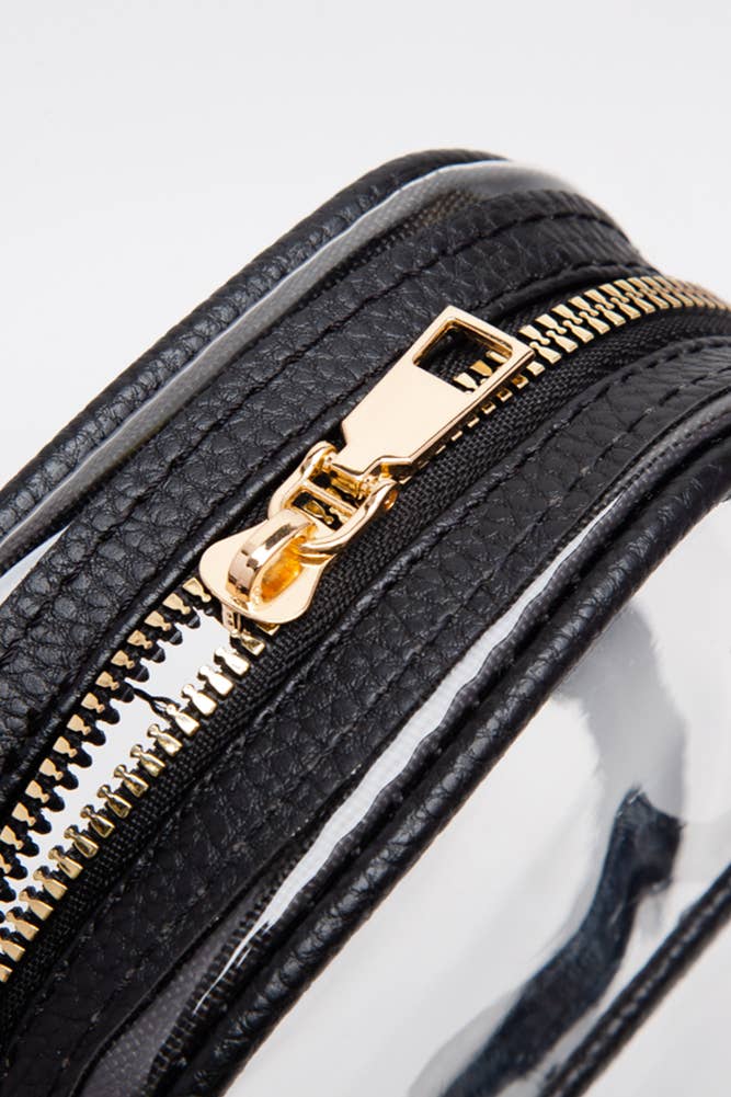 Hana - Venta al por mayor Bandolera - Mujer - Bolsa Crossbody Stadium transparente20