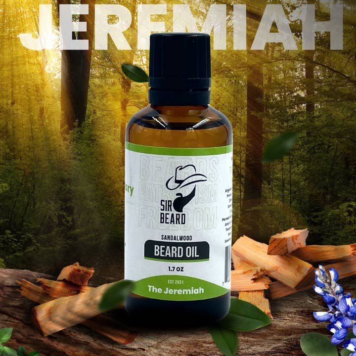 Beard Oil (The Jeremiah) for wholesale by Sir Beard