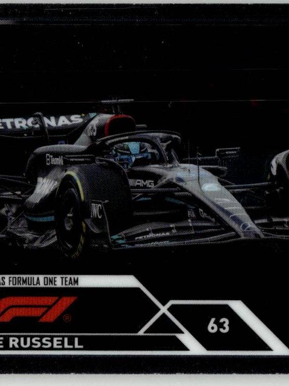 2023 Topps Chrome Fórmula 1 #16 George Russell por atacado de Chronic Cards