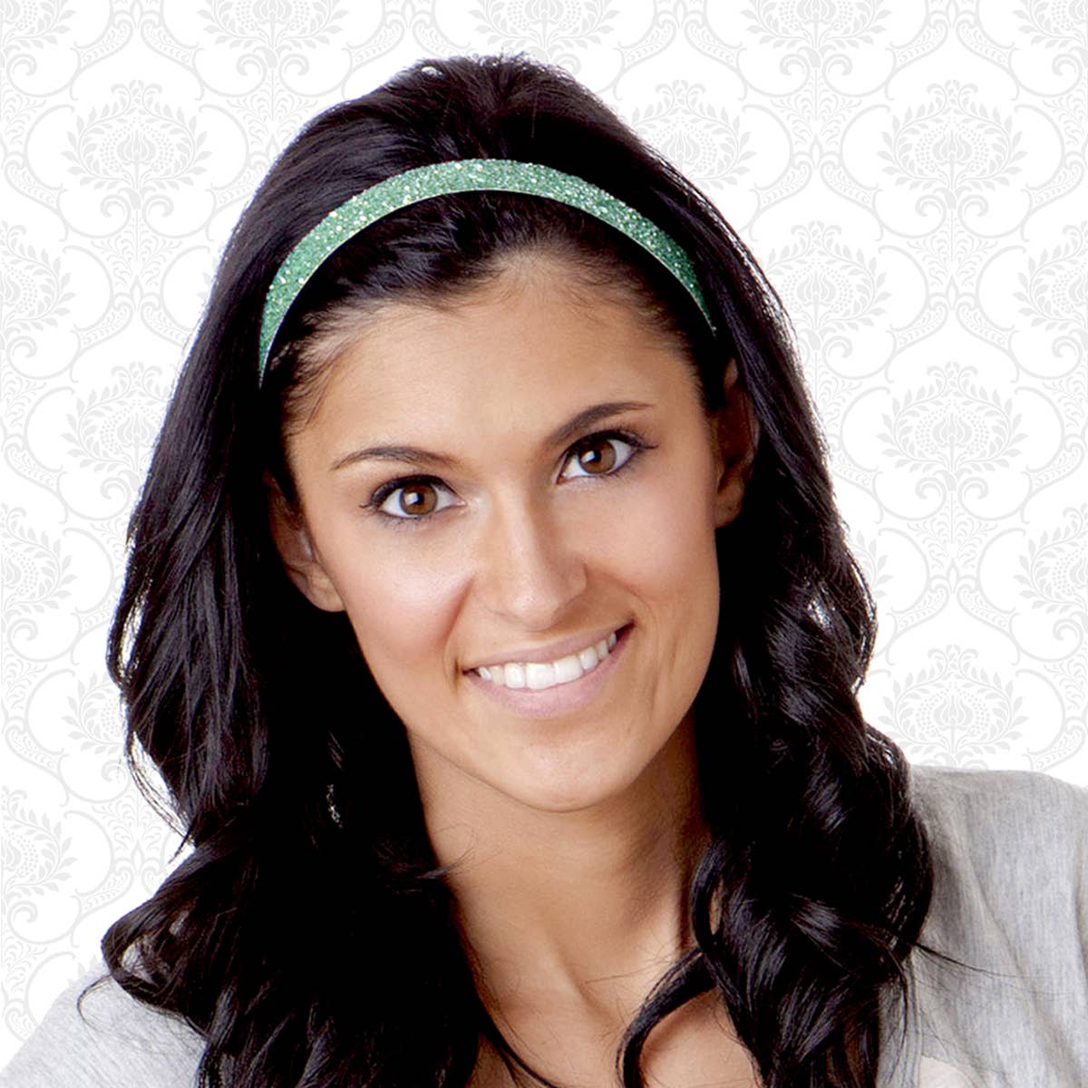 Hipsy - Wholesale Fashion Headband - Women's - Hipsy Adjustable No Slip Skinny Bling Glitter Headband12