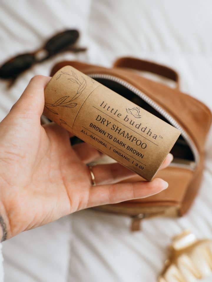 Organic Dry Shampoo | For Brown to Dark Brown Hair for wholesale by Little Buddha by Daisy