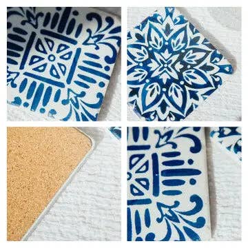 Vagabond Vintage - Wholesale Coasters - RESIN COASTERS-Set of 41