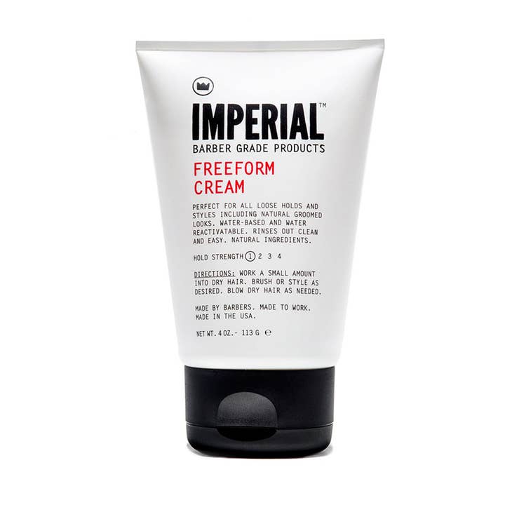 Imperial Barber Products - Wholesale Hair Styling Gel/Mousse - Freeform Cream - 4 oz