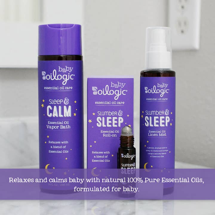 Oilogic Baby & Kid Solutions - Wholesale 2-in-1 Shampoo & Body Wash - Baby - Slumber & Sleep 3-in-1 Vapor Bath, Shampoo & Body Wash3