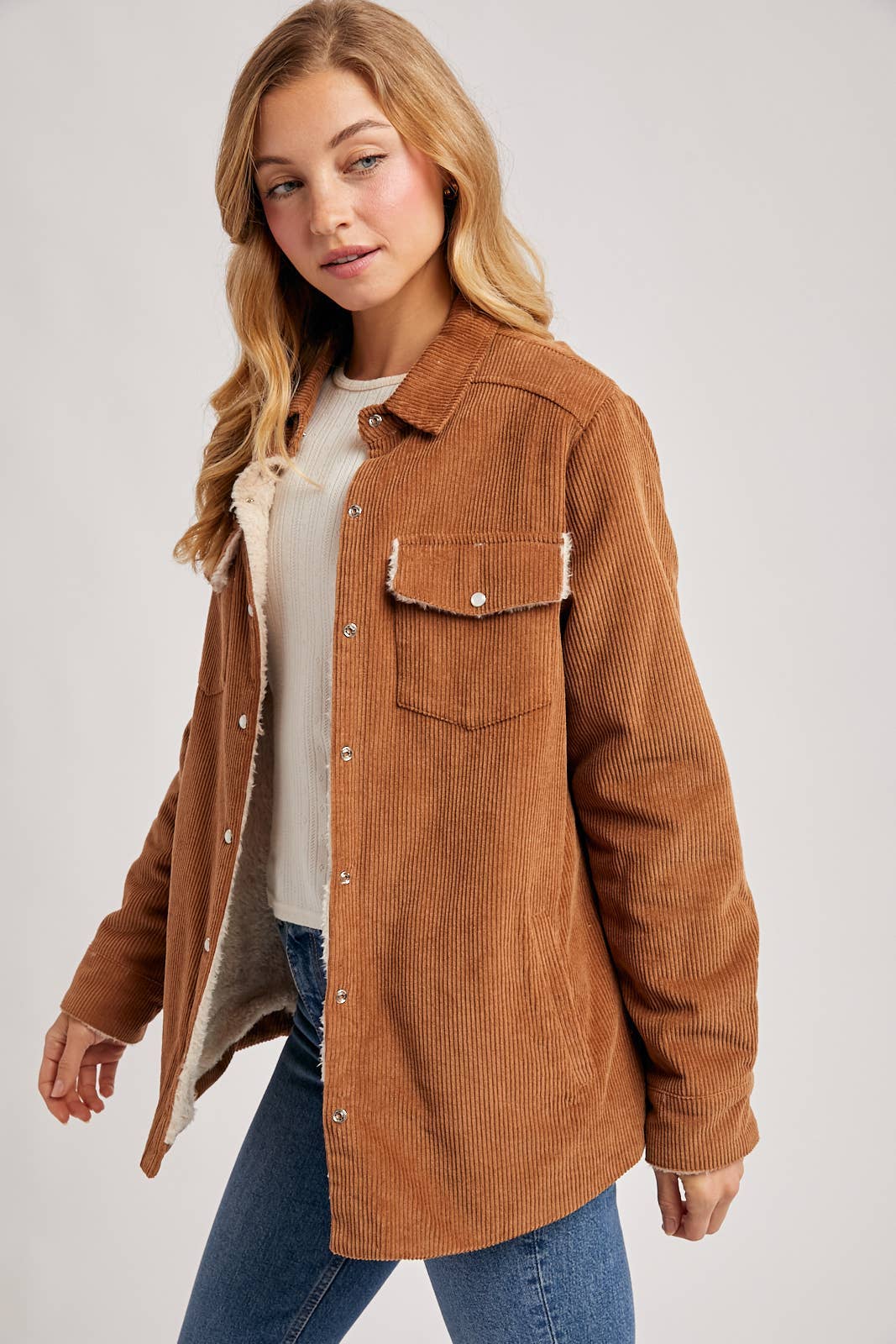 Camel CORDUROY SHERPA for wholesale on Faire18