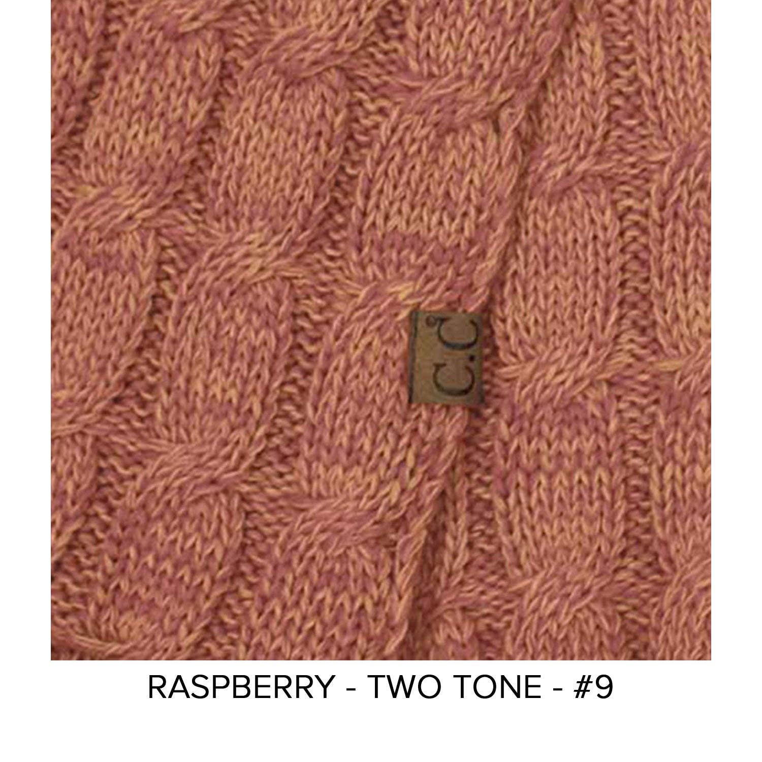 Truly Contagious - Wholesale Gloves - Women's - CC Beanie Wholesale 2-Tone Touchscreen Women's Gloves G-8003