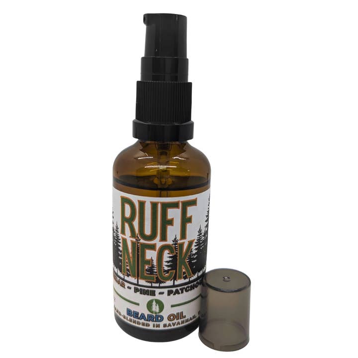 Ruff Neck™ Beard Oil — Cedar-Mint Blend (1.7 fl oz) for wholesale by ResilScents WholeSale