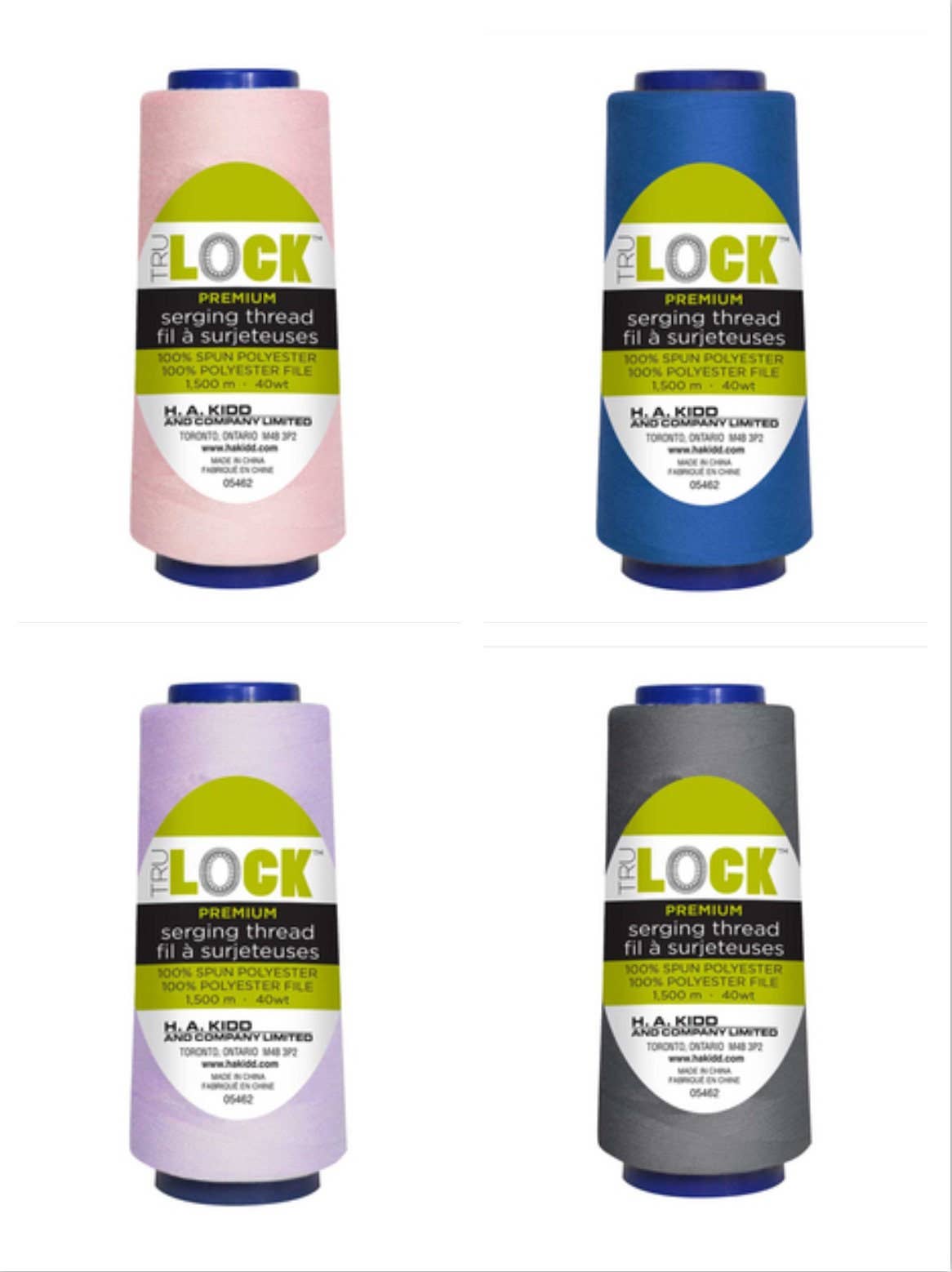 BelieveWorks - Venta al por mayor Hilos - Hilo para Sobrehilado Trulock Premium de Alta Calidad, 1500 m7