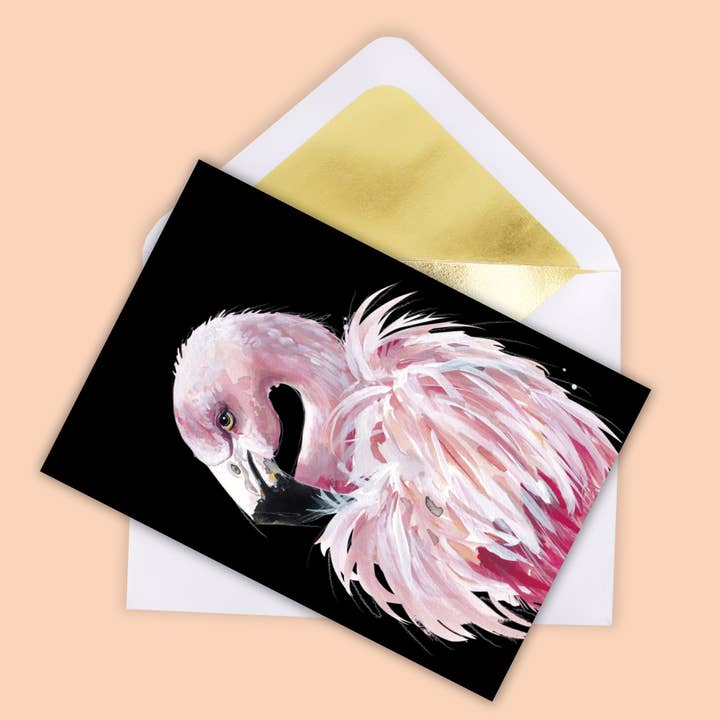 Set de cartes « Oiseaux tropicaux » pour la vente par Rachel Brown Art
