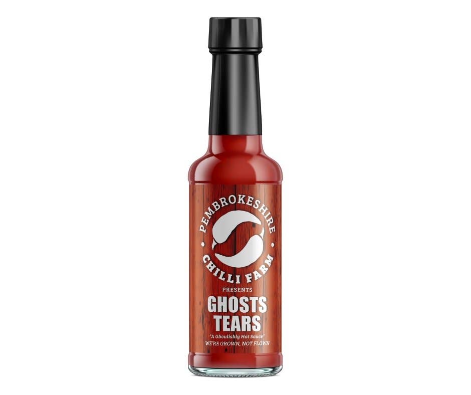 Pembrokeshire Chilli Farm – wholesale Hot sauce – Ghost Tears Chilli Sauce1