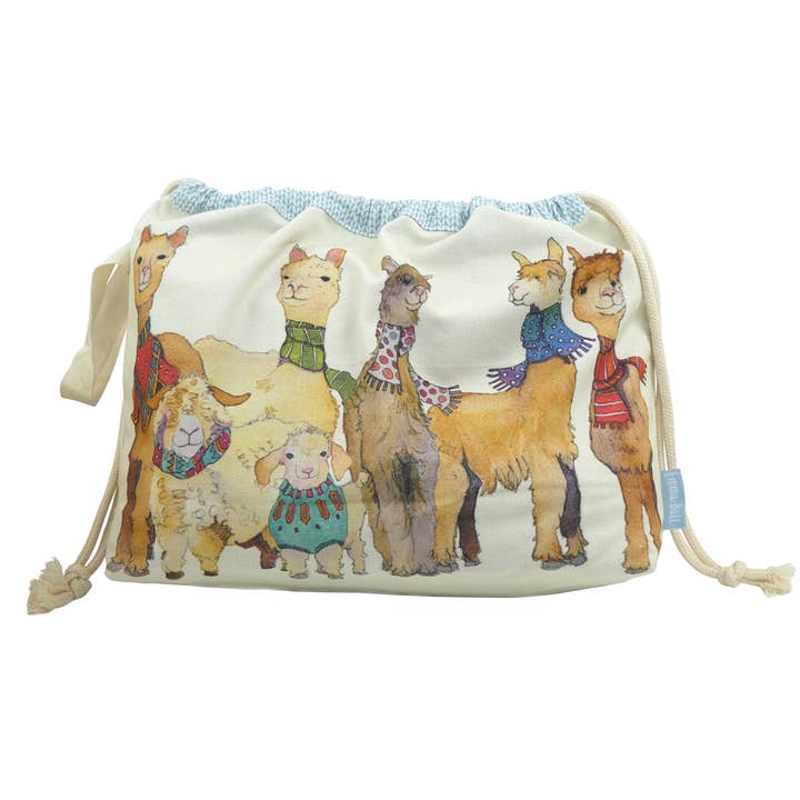 Emma Ball Ltd - Wholesale Knitting/Crochet Supplies - Alpaca & Friends Drawstring Bag