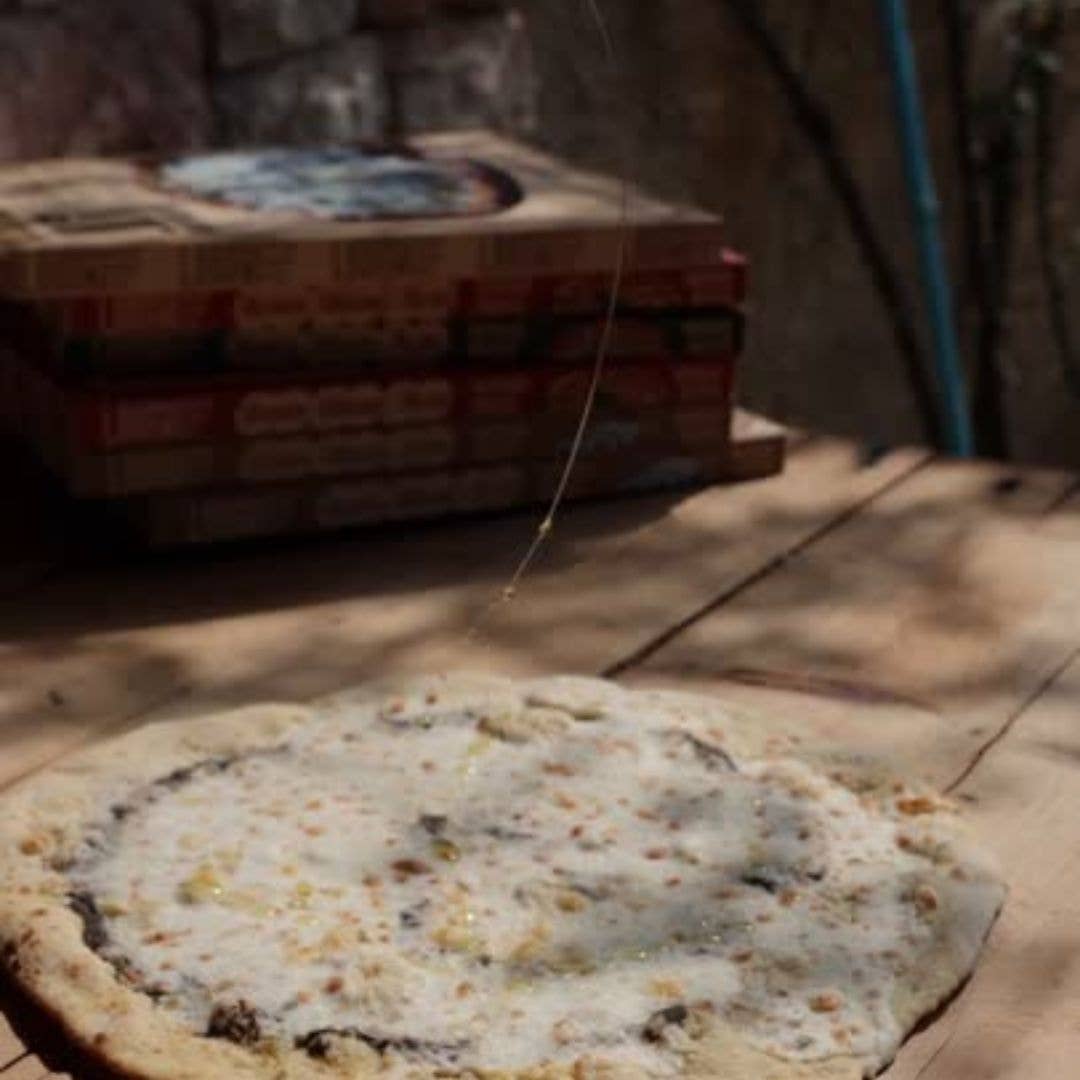 LOOPINI – Refeição preparada de longa durabilidade por atacado – Conjunto de Pizzas Vegan Margherita & Trufa - Feito em Itália4