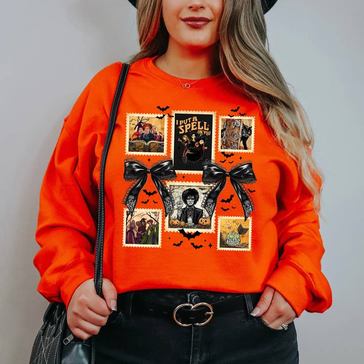 J'ai jeté un sort sur vous Timbres-poste Nœuds Transfert thermique DTF pour la vente par Trendy Transfers