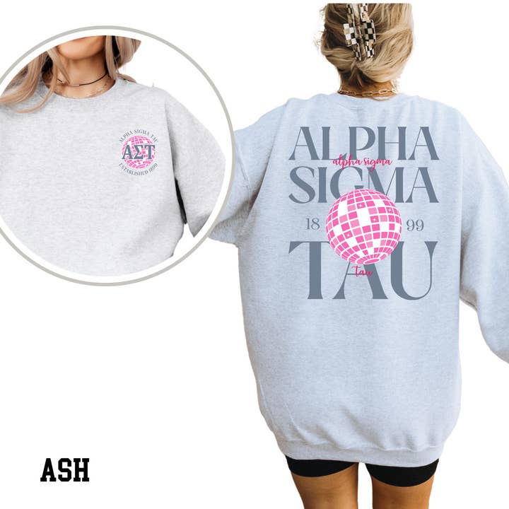 Kite and Crest - Wholesale Graphic Sweatshirt - Women's - Disco Sorority Sweatshirt6