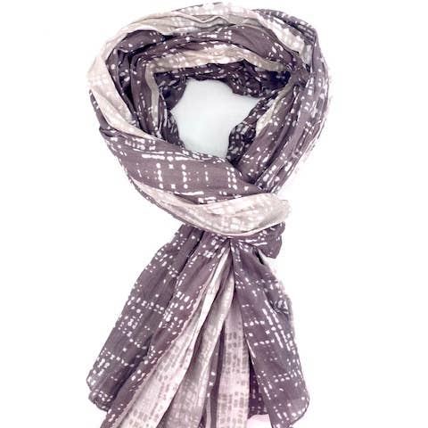 Maison Unik Accessoires - Wholesale Scarf - Unisex - Men's 100% Indian cotton scarf wrap shawl -2